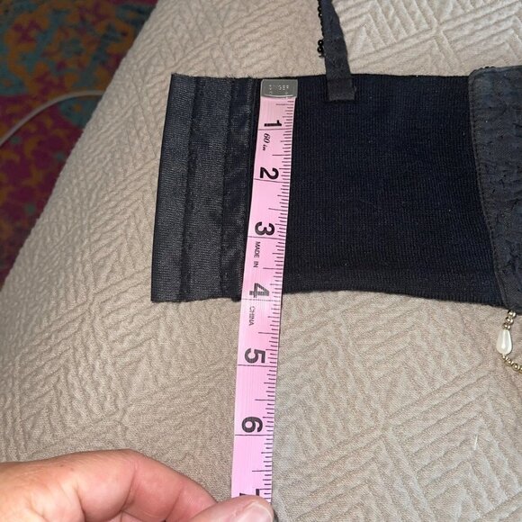 Vintage Sequin Bra Top Size Medium Multicolor Beaded Pearl Fringe Embellished - Picture 15 of 16